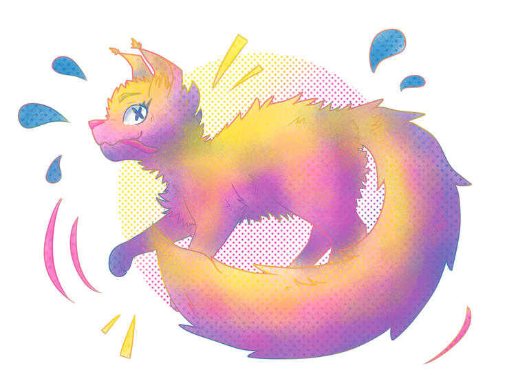 Risograph practice piece